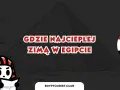 Ilustracja z piramidą, flagą Egiptu i postacią w stroju faraona, z tekstem "Gdzie najcieplej zimą w Egipcie".