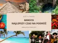Kolaz z piramidą Majów, cenotem, jedzeniem, plażą i mariachi.