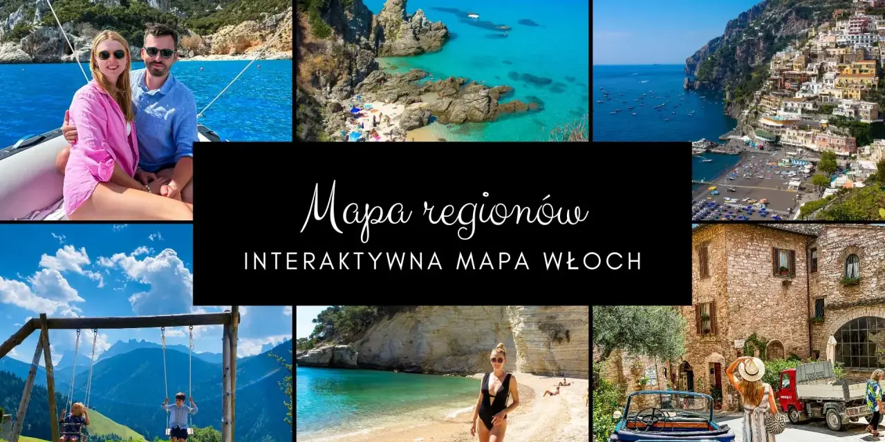 Odkryj piękne włochy regiony turystyczne: od rajskich plaż po urokliwe miasteczka. Interaktywna mapa pomoże zaplanować wymarzone wakacje.