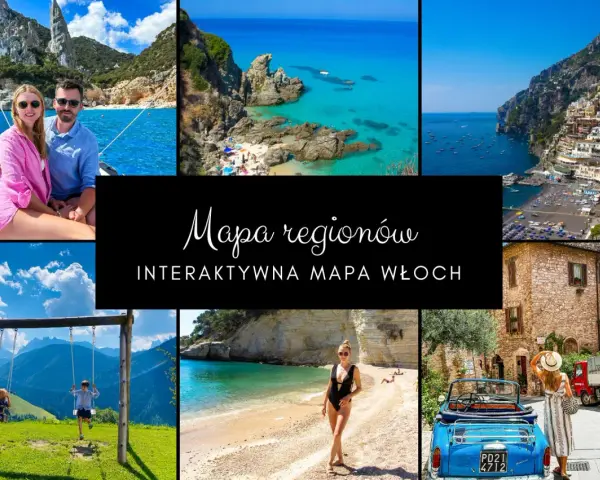 Odkryj piękne włochy regiony turystyczne: od rajskich plaż po urokliwe miasteczka. Interaktywna mapa pomoże zaplanować wymarzone wakacje.